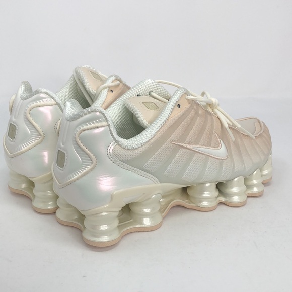 Nike Women’s Shox TL IH5075-219 Pearl White Soft Pearl Running Shoes - Size 9.5 - Picture 14 of 16